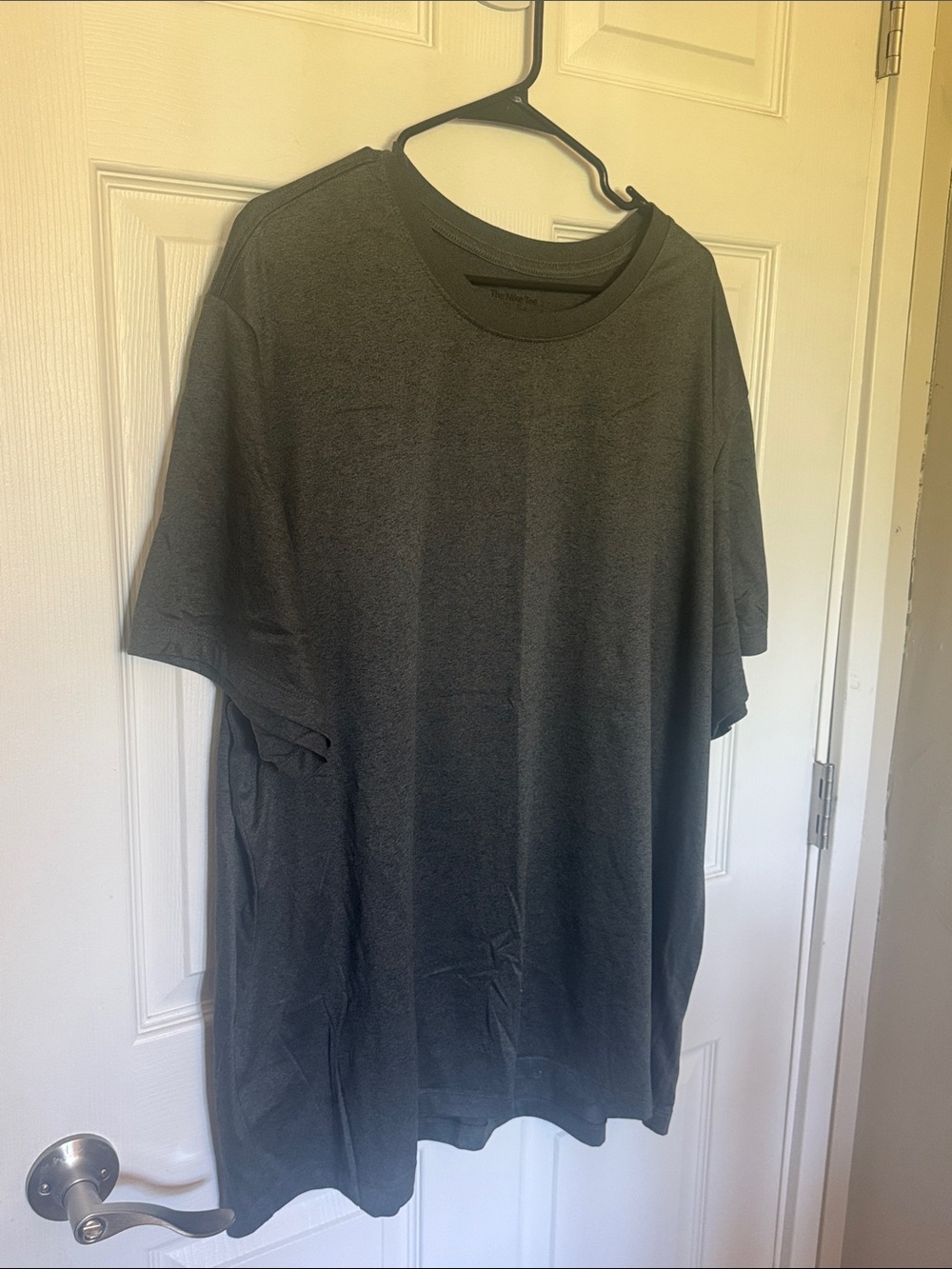 Nike Men's Short Sleeve Dri Fit Crew T-Shirt - Charcoal